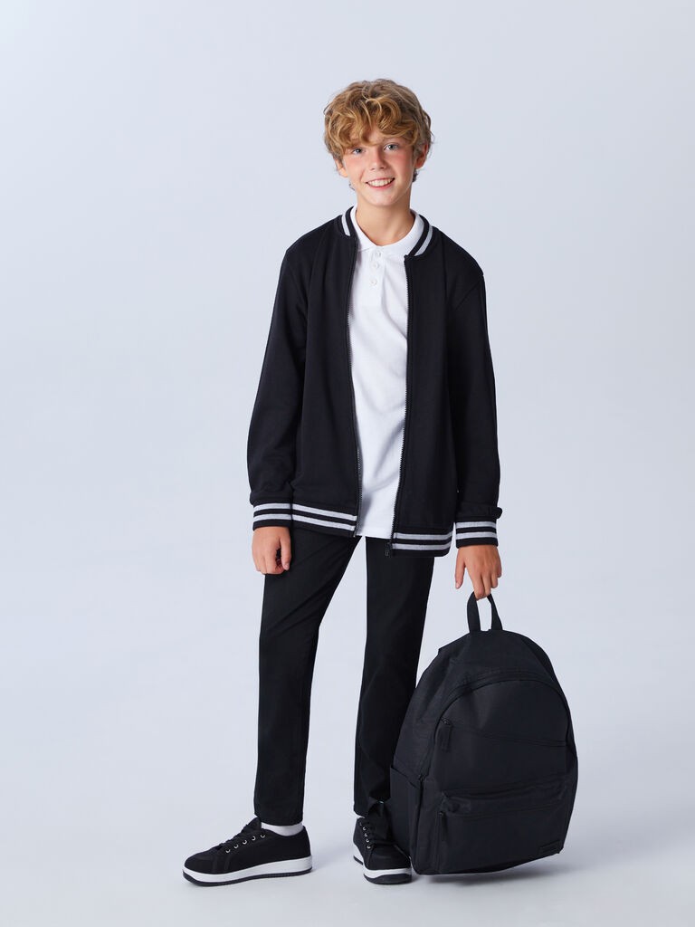 LC Waikiki Pantalone za dečake W50311Z4-RQL, Crne