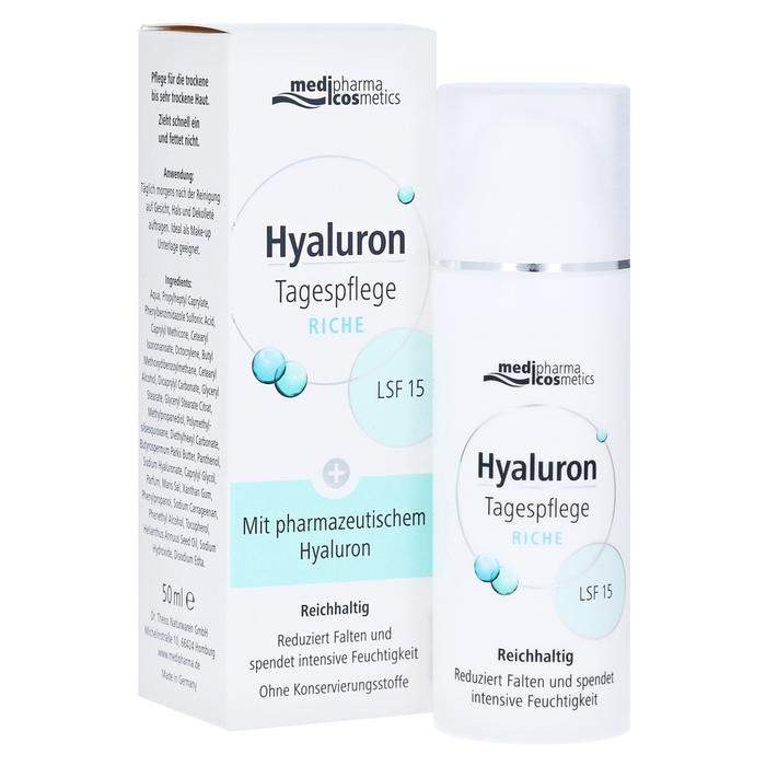 Medipharma Dnevna krema sa hijaluronom, SPF15, 50 ml