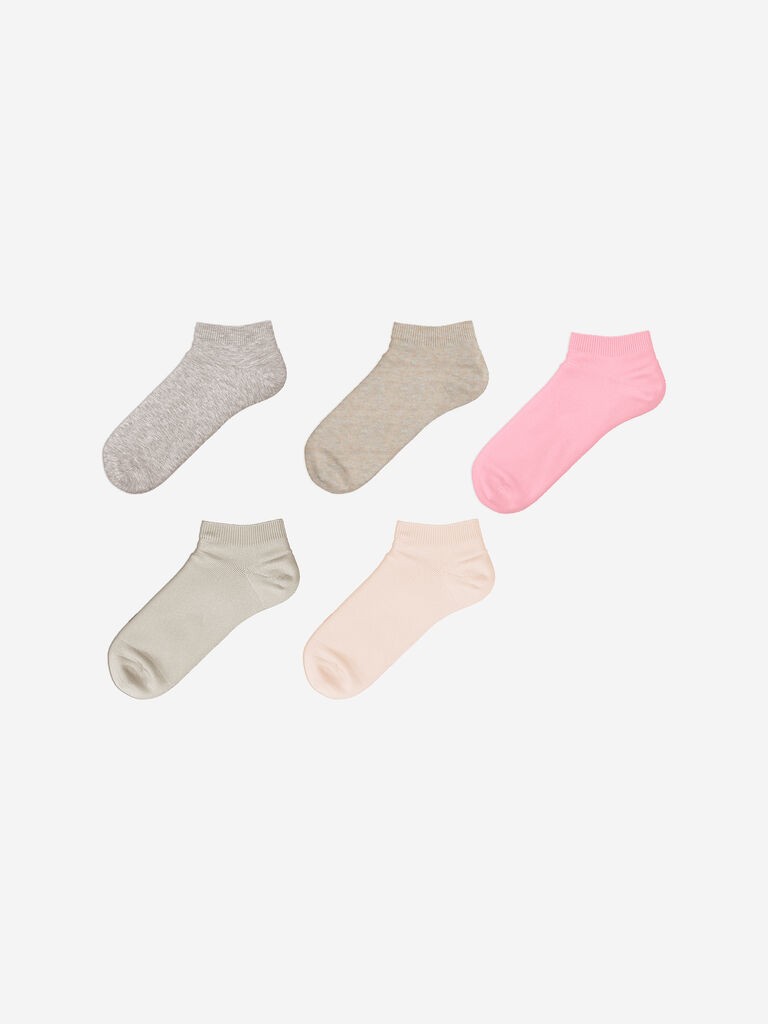 LC Waikiki Set ženskih čarapa W50906Z8-L9L, 5 pari, Sivi