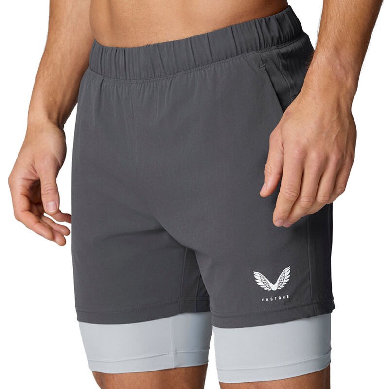 Tamno sivi Kastor šorc za muškarce