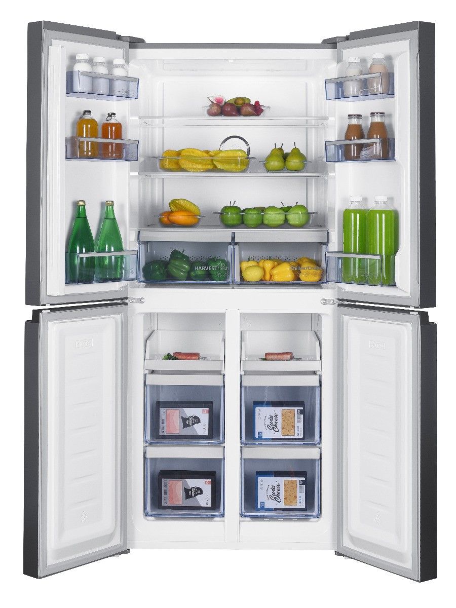 BEKO Side by Side frižider GNO46623XBR, 291/175l, NeoFrost, Sivi