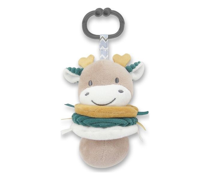 Lorelli Plišana igračka za bebe sa vibracijom Deer, Šarena