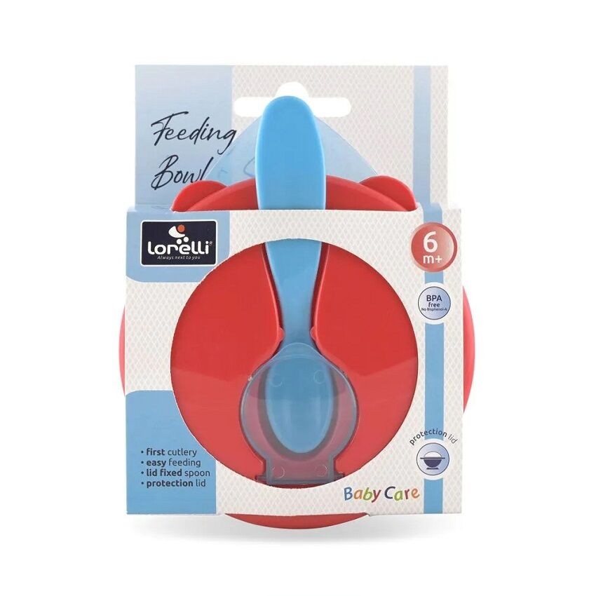 Lorelli Set kašika i činija za bebe, Plavi