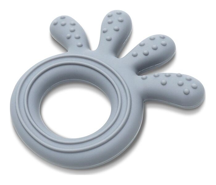 Lorelli Silikonska glodalica za bebe Octopus, Plava
