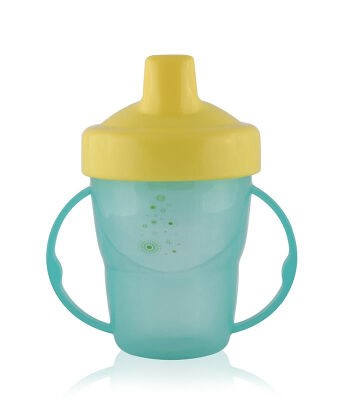 Lorelli Flašica za decu sa ručkama, 210ml, Zelena