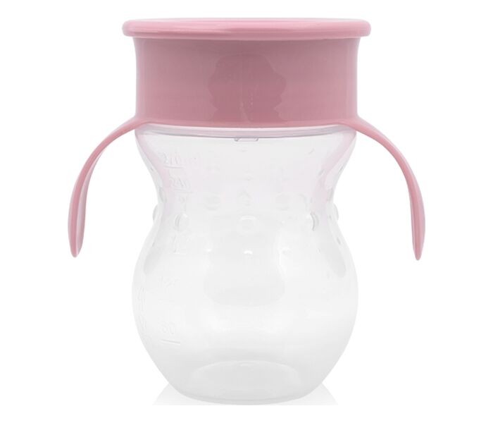 Lorelli Flašica za bebe Non-Spil 360 Round, Roze