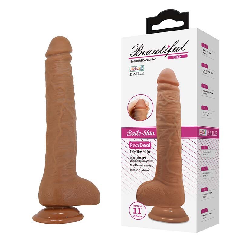 Dildo Dick Latino 008038NR-1, 28cm, Boja kože