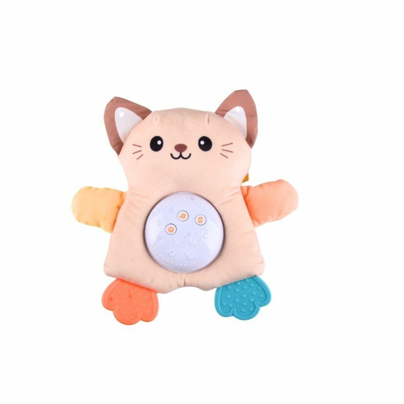 Milla Toys Plišana muzička igračka za bebe Maca, Bež