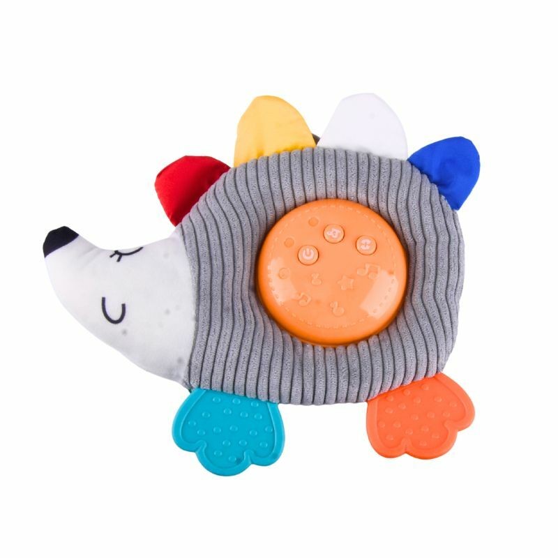 Milla Toys Plišana muzička igračka za bebe Jež, Siva