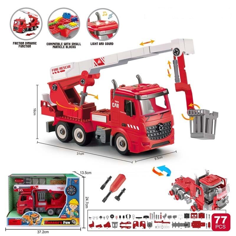 Generika Vatrogasna kola sa svetlom i zvukom