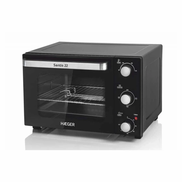 Haeger Mini rerna sa tajmerom OV-22B.032A, 22L, Crna