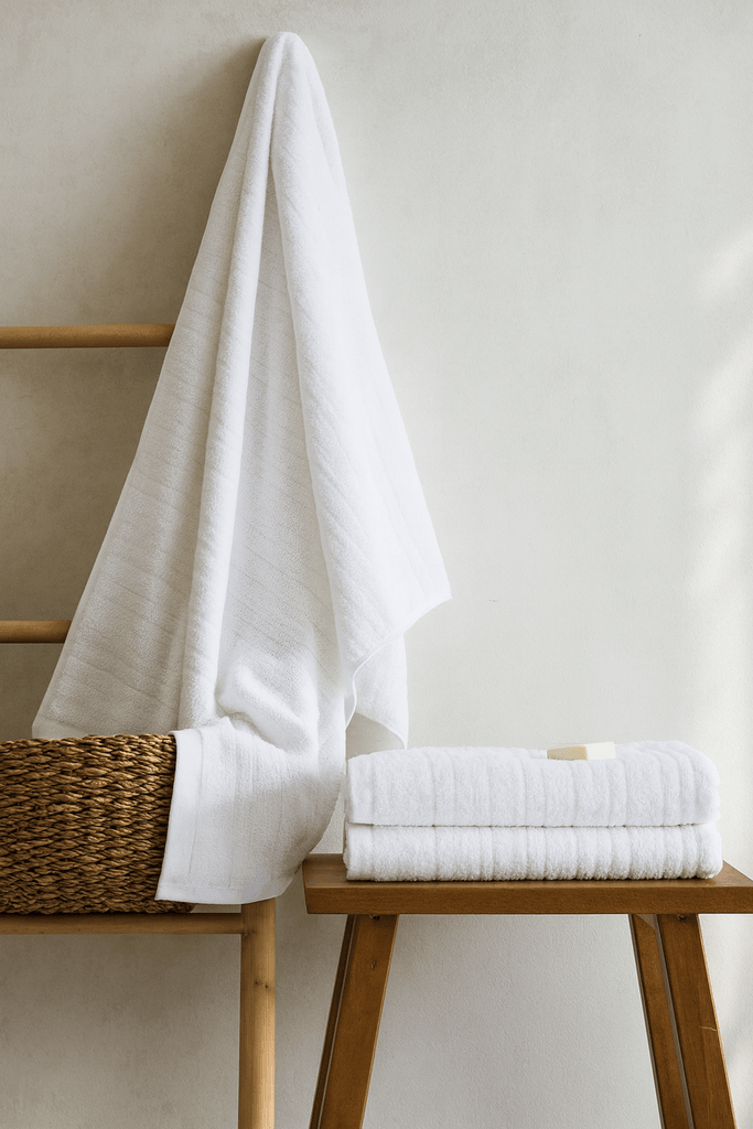 Peškir za kupanje Natur, 70x130 cm, Beli