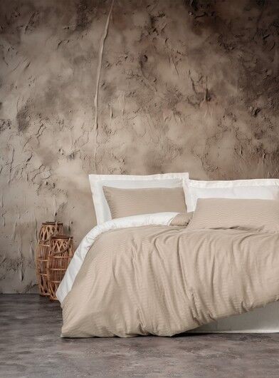 DekorDom Komplet posteljina CB Smart Bamboo, 200x220 cm, 4 komada, Bež