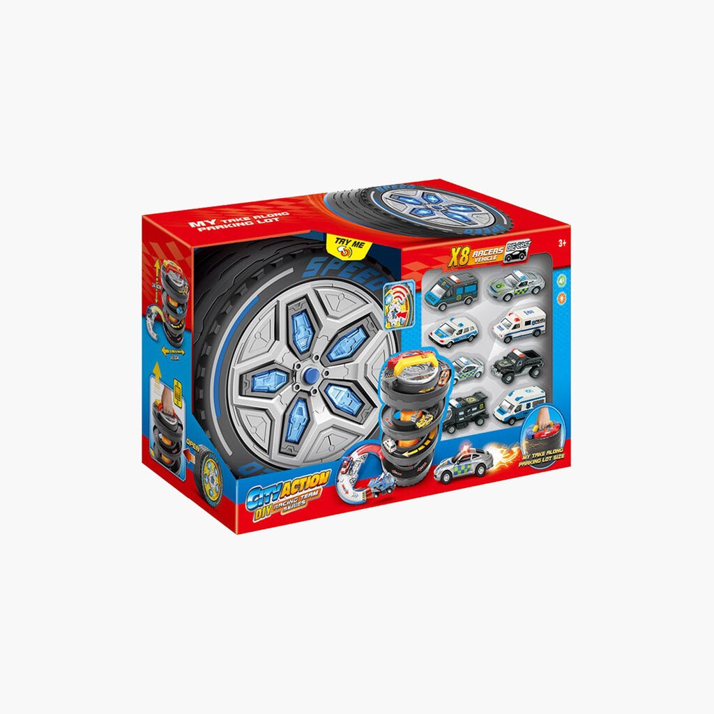 Hk Mini Igračka Parking garaža sa autićima Guma