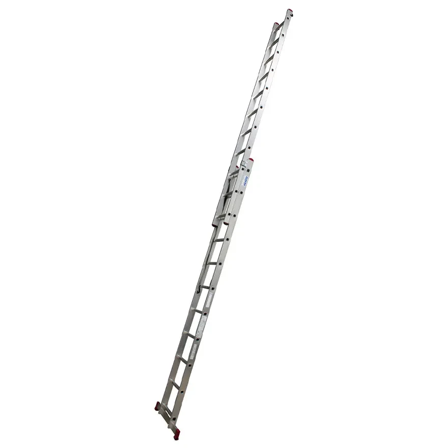 KRAUSE Dvodelne aluminijumske merdevine Corda, 2x11 gazišta, 5.3m