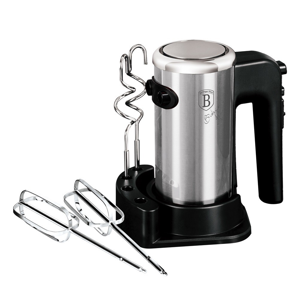 BERLINGER HAUS Ručni mikser sa postoljem 300W Black Vantage Collection BH-9368S