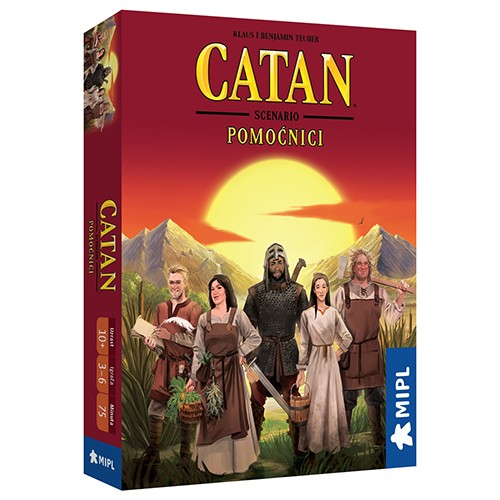 Ekspanzija za društvenu igru Catan: Pomoćnici