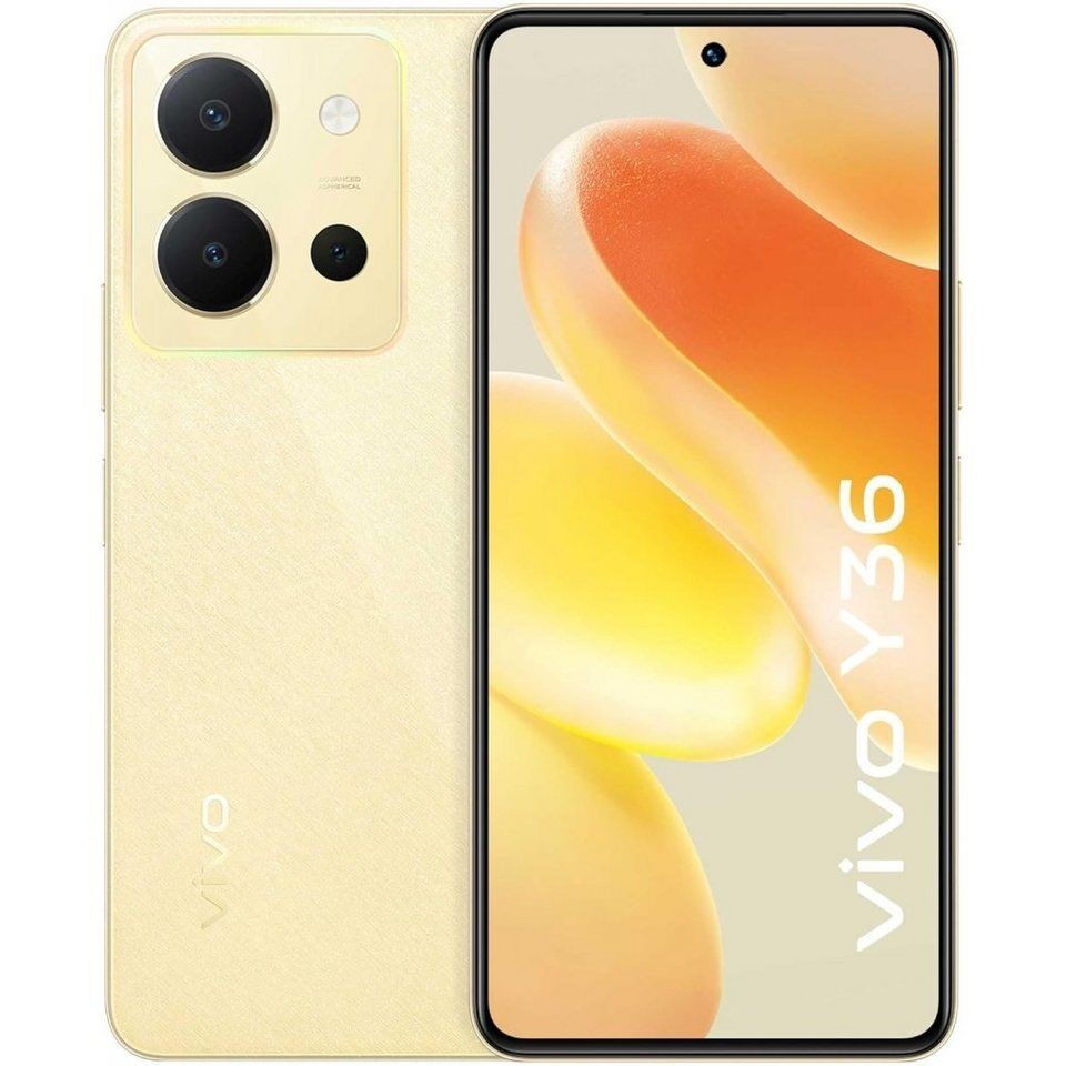 Vivo Refabrikovani mobilni telefon Y36 4G, 6.64", 2388 x 1080, 90 Hz, 50 MP, 16 MP, 8/256GB, Zlatni