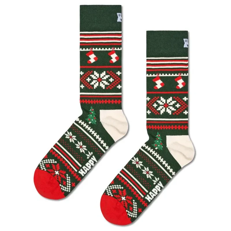 Happy Socks Ženske čarape Christmas Sweater, 1 par, Šarene