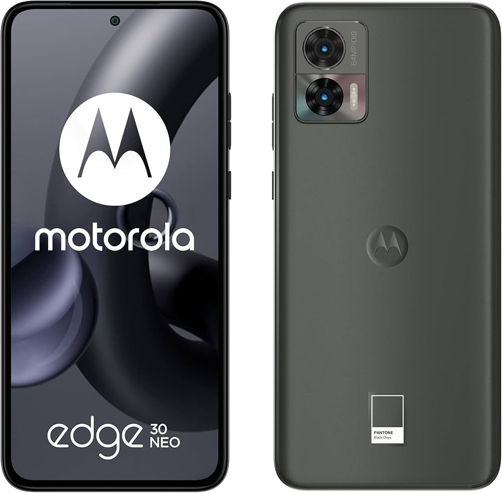 Moto Refabrikovani mobilni telefon Edge 30 Neo 5G, 6.28", 2400 x 1080, 120 Hz, 64 MP, 32 MP, 8/128GB, Crni
