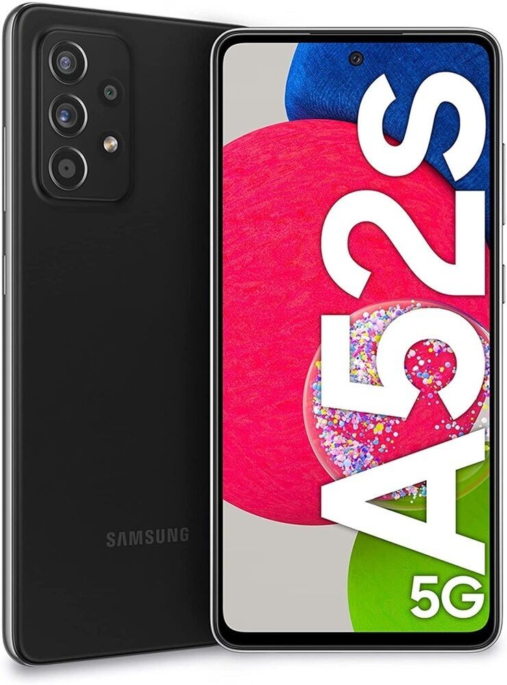 Samsung Refabrikovani mobilni telefon Galaxy A52s 5G, 6.5", 320 x 240, 60 Hz, 64 MP, 32 MP, 6/128GB, Crni