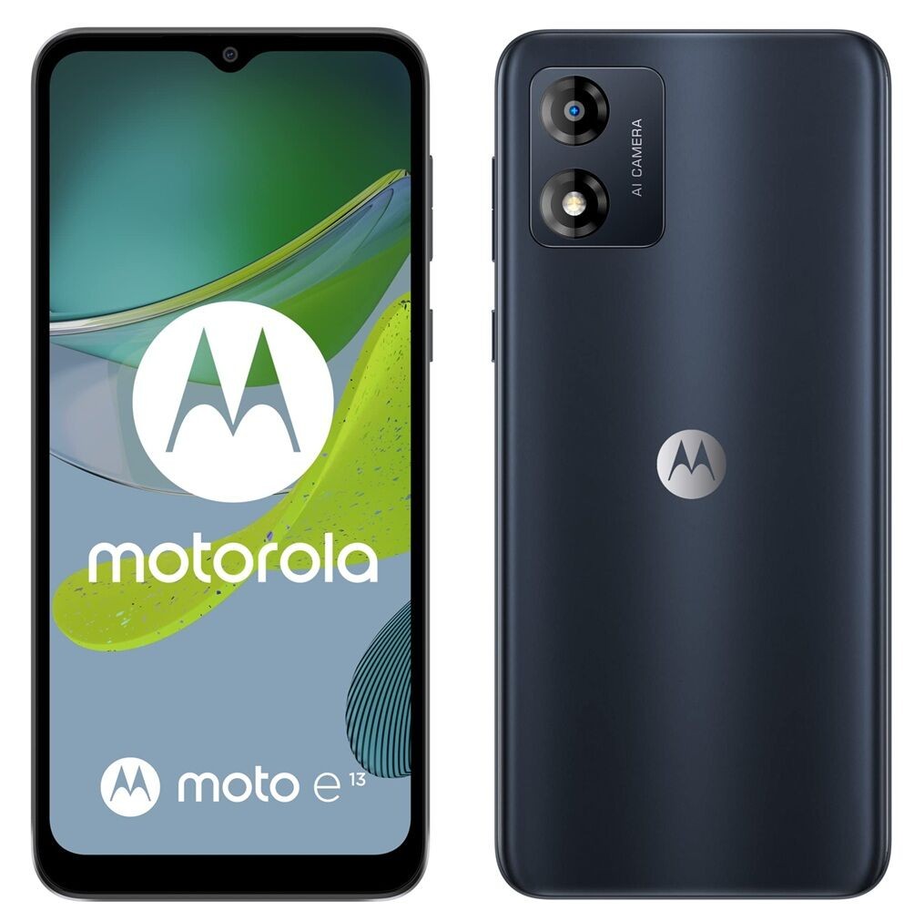 Moto Refabrikovani mobilni telefon E13 4G, 6.5", 1600 x 720, 60 Hz, 13 MP, 8 MP, 8/128GB, Crni