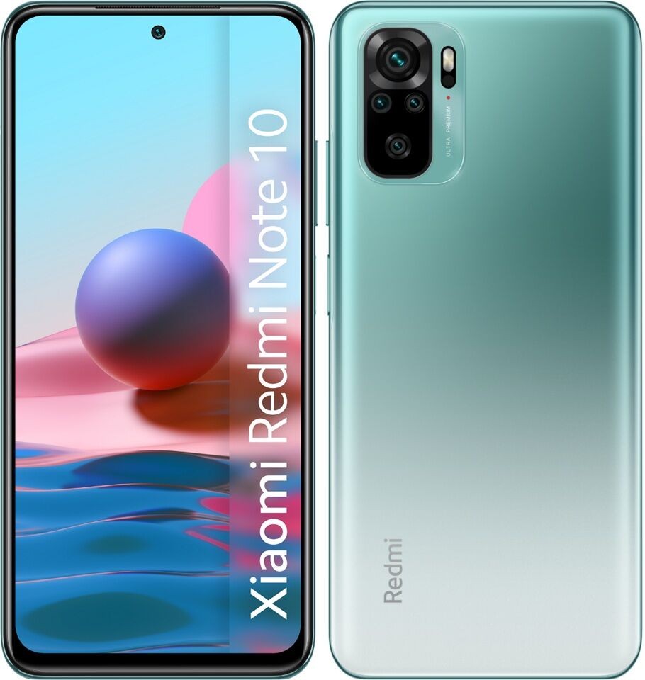 Xiaomi Refabrikovani mobilni telefon Redmi Note 10 4G, 2400 x 1080, 90 Hz, 48 MP, 16 MP, 4/64GB, Zeleni