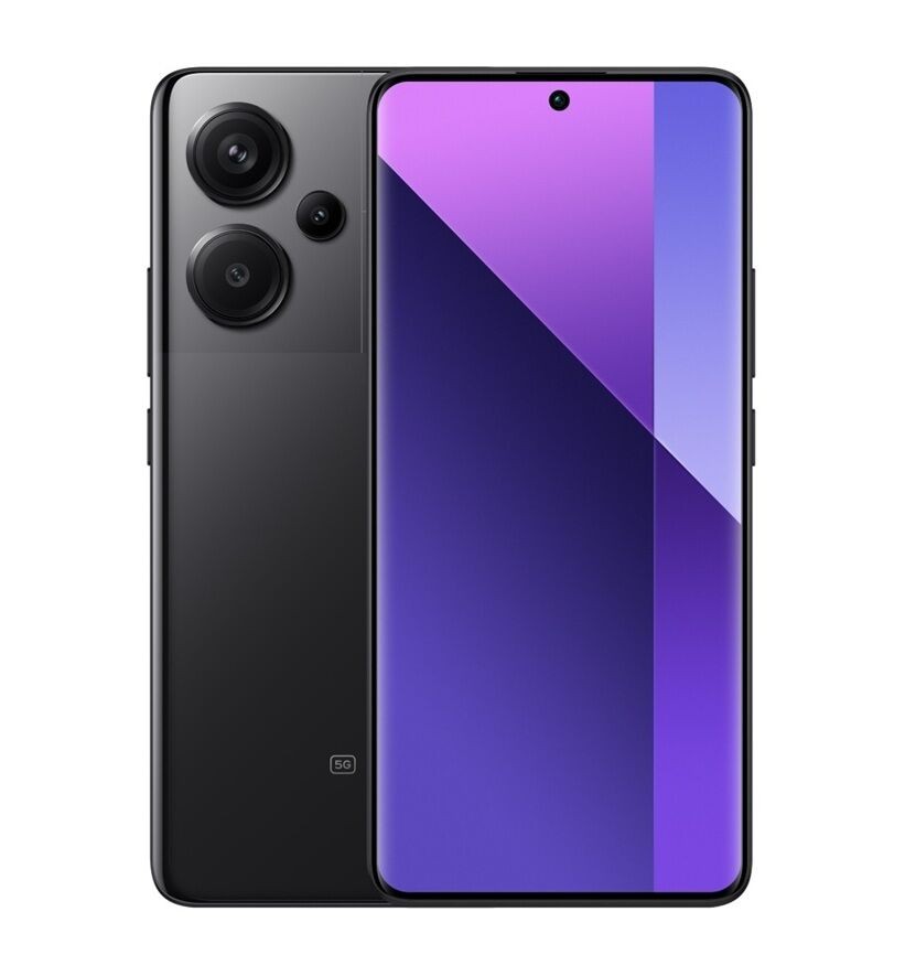 Xiaomi Refabrikovani mobilni telefon Redmi Note 13 Pro+ 5G, 6.67", 2712 x 1220, 120 Hz, 200 MP, 16 MP, 12/512GB, Crni