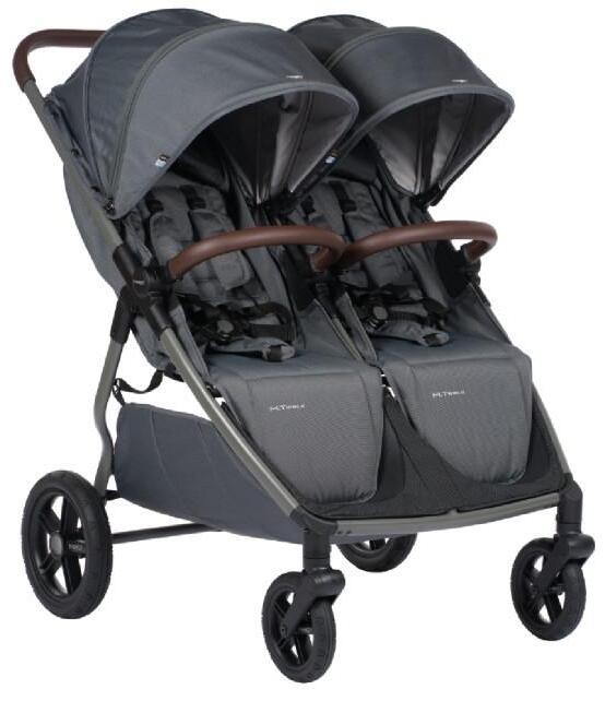 Mast Kolica za blizance, Siva