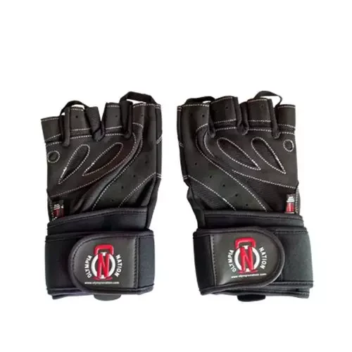 Olympia Nation Profesionalne rukavice sa bandažerom, Crne