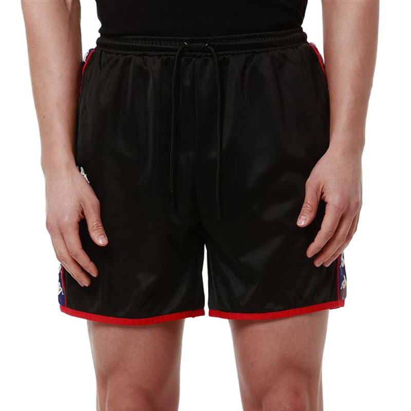 Kappa Muški šorc 222 banda lokigt, Crni