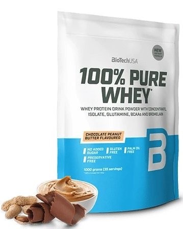 Biotechusa Protein Pure Whey, Čokolada, 1kg