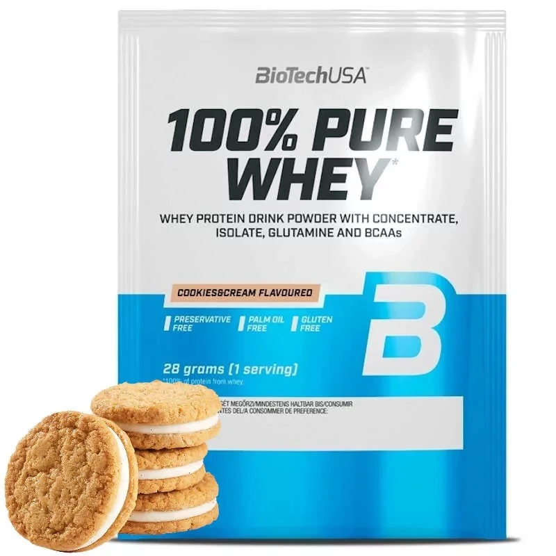 Biotechusa Protein Pure Whey, Cookies, 28g