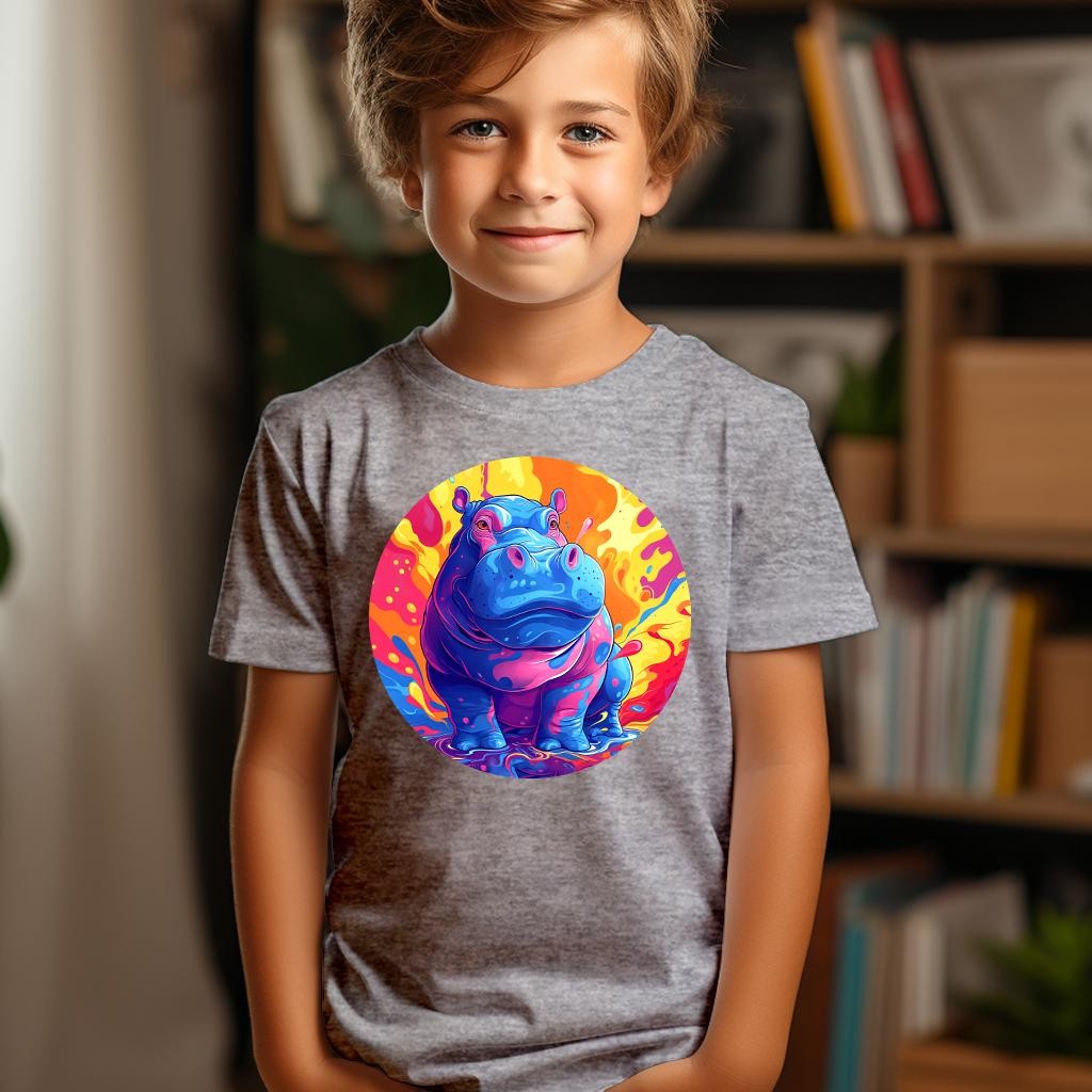 Camiseta Majica sa štampanim printom Cam 599, Dečija, Kalaj