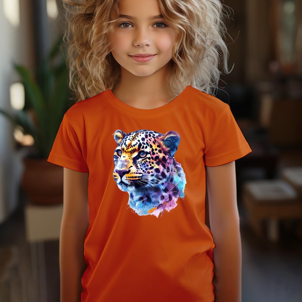 Camiseta Majica sa štampanim printom Cam 615, Dečija, Narandžasta