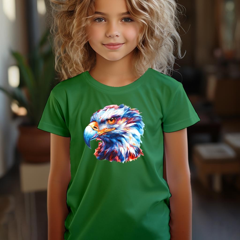 Camiseta Majica sa štampanim printom Cam 619, Dečija, Zelena