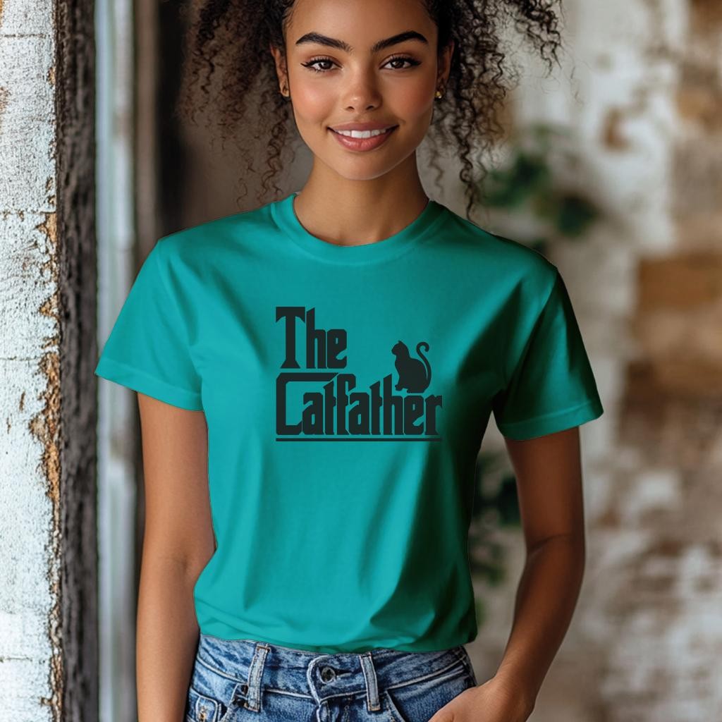 Camiseta Majica sa štampanim printom Cam 494, Ženska, Tirkizna