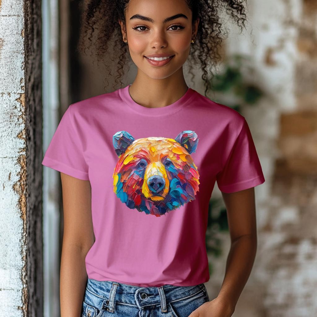 Camiseta Majica sa štampanim printom Cam 647, Ženska, Orhideja