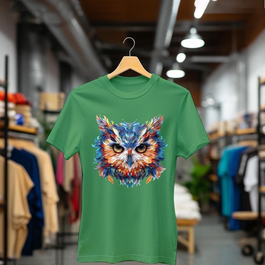 Camiseta Majica sa štampanim printom Cam 637, Ženska, Zelena