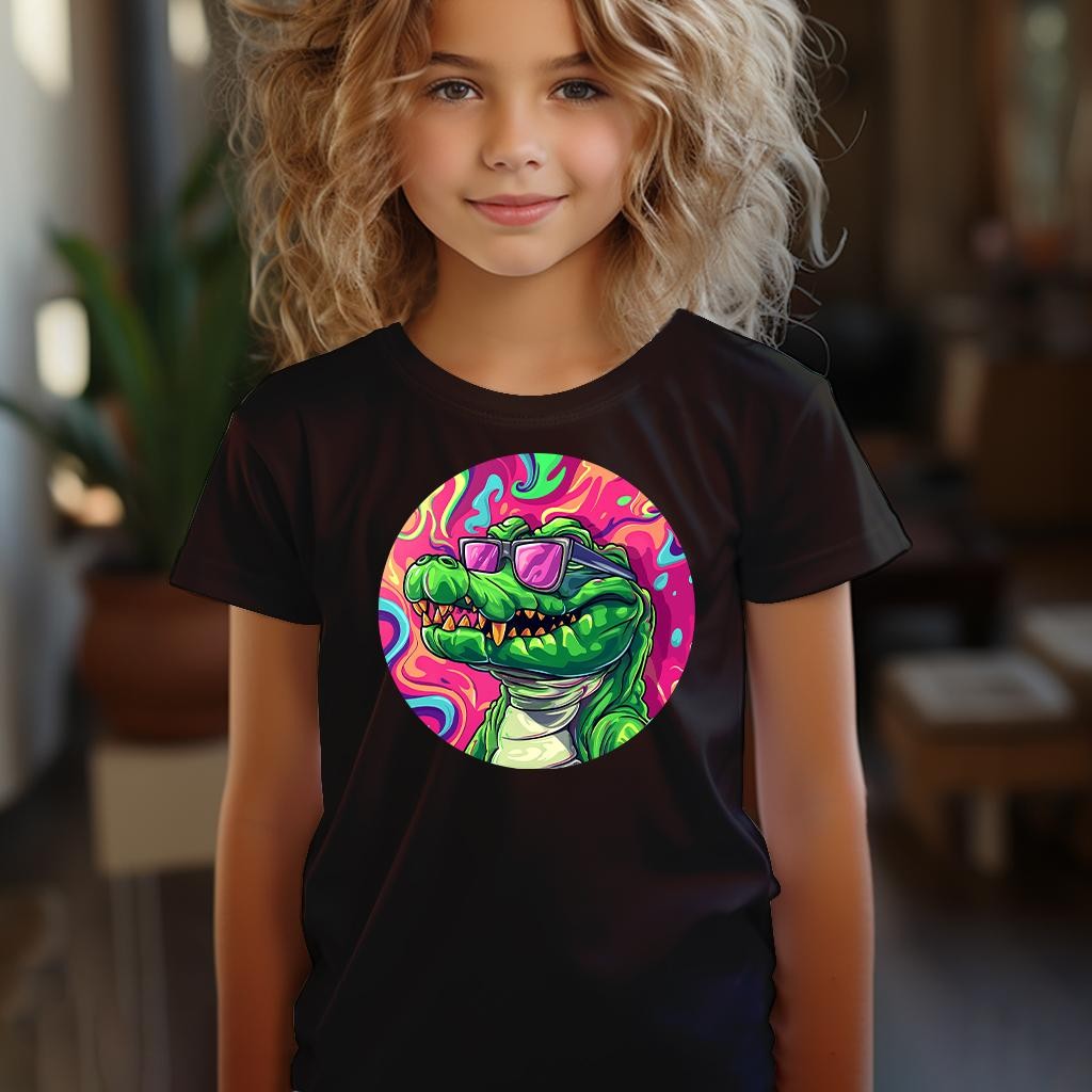 Camiseta Majica sa štampanim printom Cam 597, Dečija, Čokolada