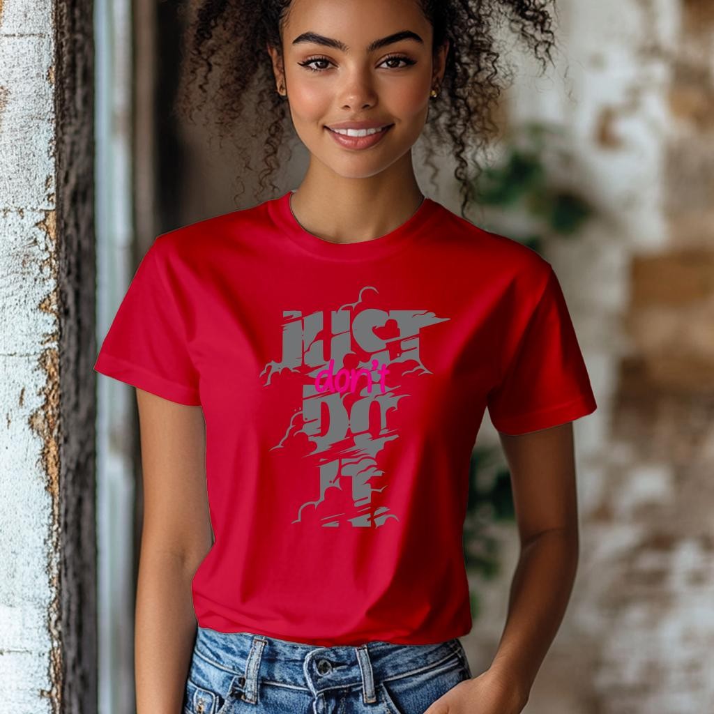 Camiseta Majica sa štampanim printom Cam 490, Ženska, Crvena