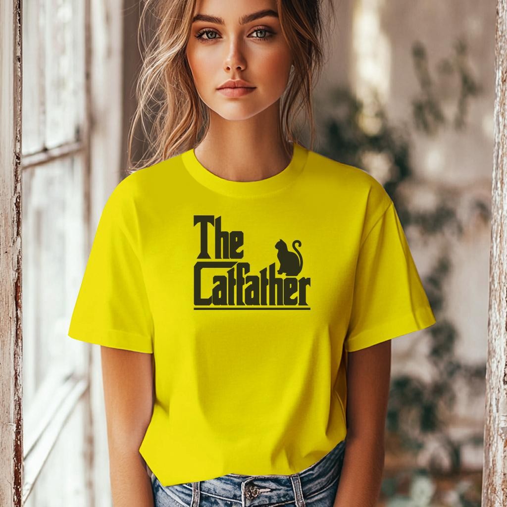 Camiseta Majica sa štampanim printom Cam 494, Ženska, Žuta