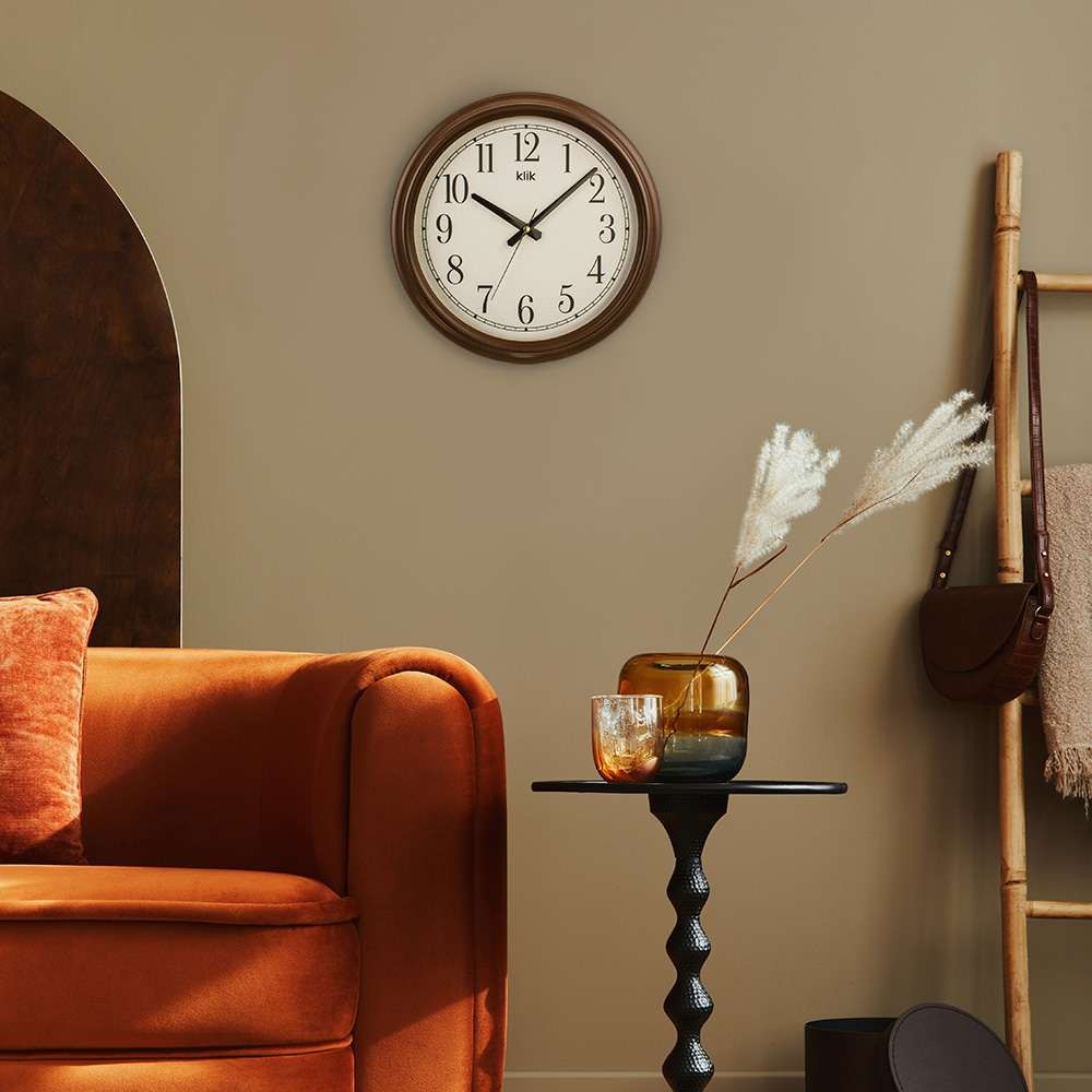 Wallity Zidni sat Beta, 38x38 cm, Braon