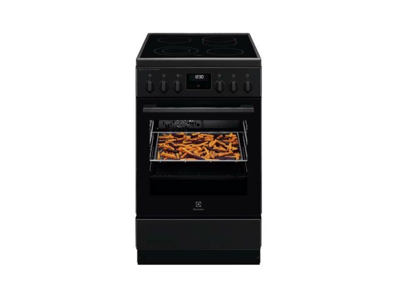 Electrolux Električni šporet sa staklokeramičkom pločom LKR564276K, Crni