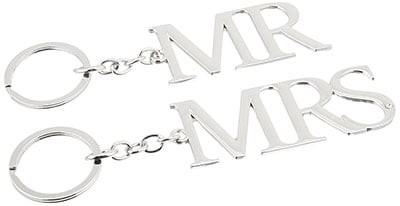 Set privezaka za ključ Mr & Mrs