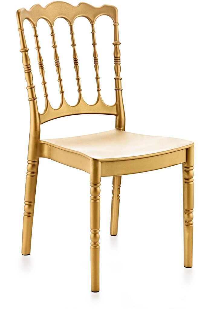 Hanah Home Baštenska stolica Esteta Classic, 55x92x43 cm, Zlatne boje