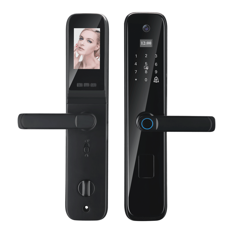 Smart Nest Pametna brava sa kamerom i dvosmernom video komunikacijom, Crna