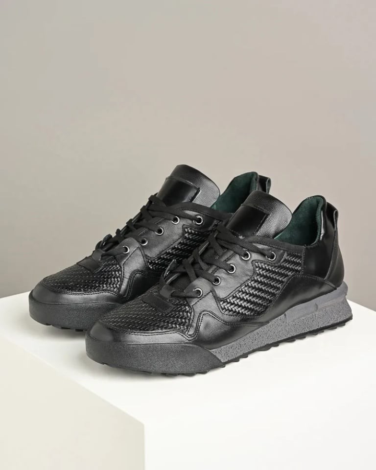 Gazela Muške patike 2437-01, Crne