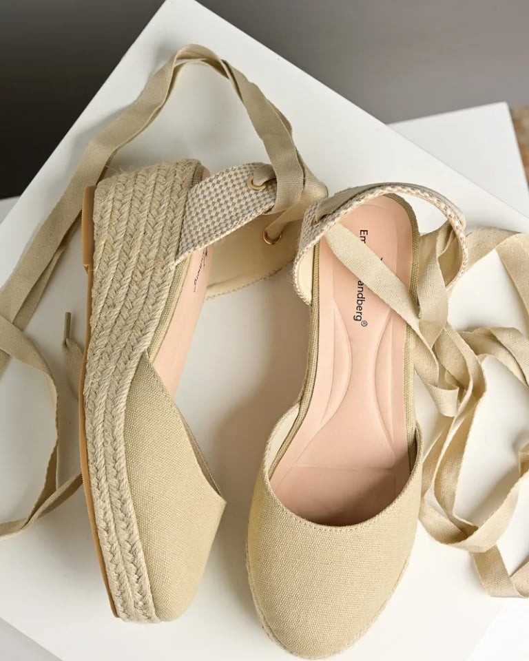 Emelie Strandberg Ženske sandale na platformu S418, Bež