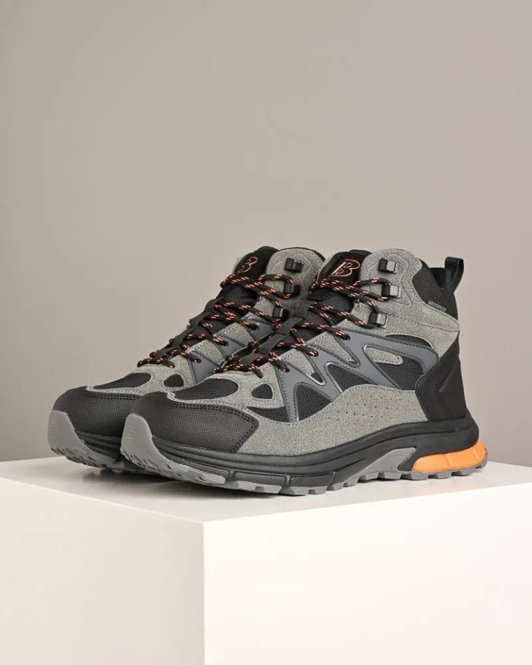 Bona Muške čizme SW24-08379, Sive